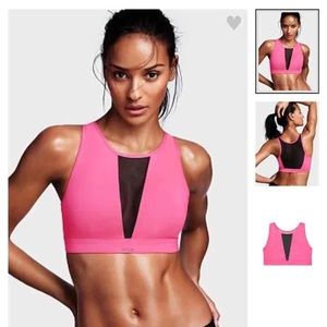 Victoria's Secret High Neck Sports Bra L NWT